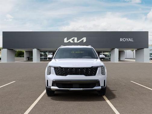 Snow White Pearl 2026 Kia Sorento Hybrid EX