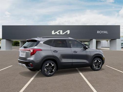 Steel Gray 2026 Kia Seltos EX
