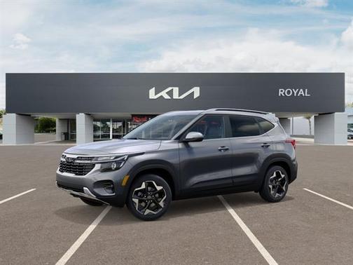 Steel Gray 2026 Kia Seltos EX