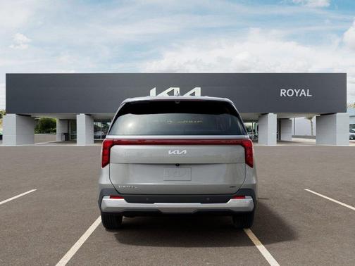 Ivory Silver 2026 Kia Carnival Hybrid EX