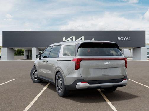 Ivory Silver 2026 Kia Carnival Hybrid EX
