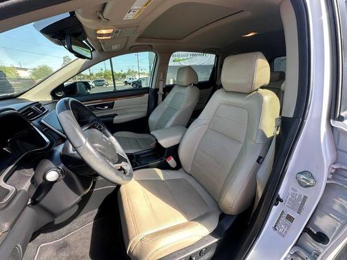 White 2020 Honda CR-V EX-L
