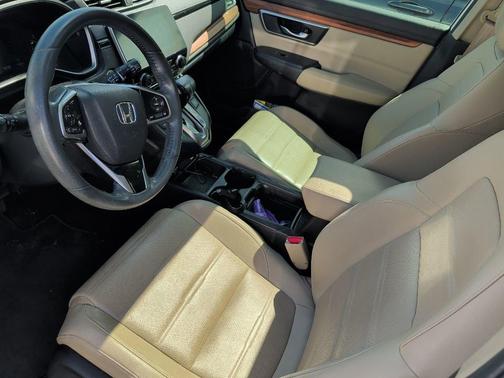 White 2020 Honda CR-V EX-L