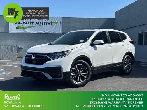 White 2020 Honda CR-V EX-L