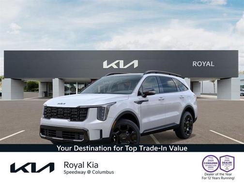 Glacial White Pearl 2026 Kia Sorento X-Line EX