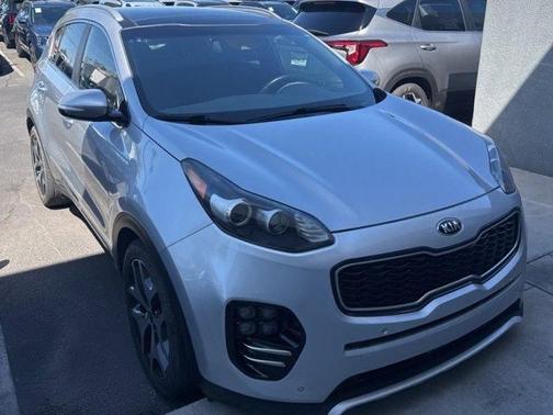 Sparkling Silver 2017 Kia Sportage SX Turbo