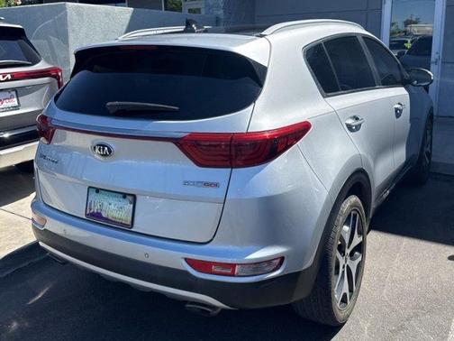 Sparkling Silver 2017 Kia Sportage SX Turbo