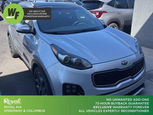 Sparkling Silver 2017 Kia Sportage SX Turbo