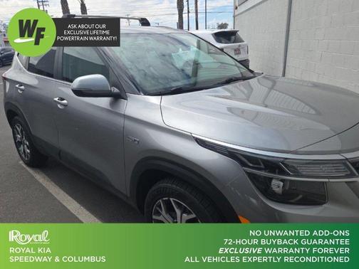Steel Gray 2021 Kia Seltos EX