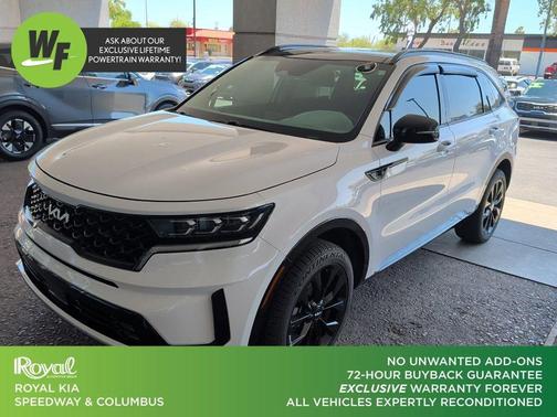 White Pearl 2023 Kia Sorento SX