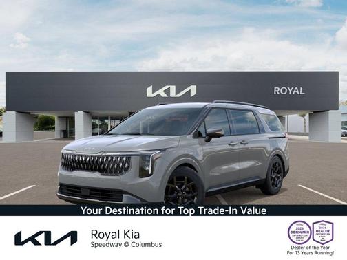 Ceramic Silver 2027 Kia Carnival EX