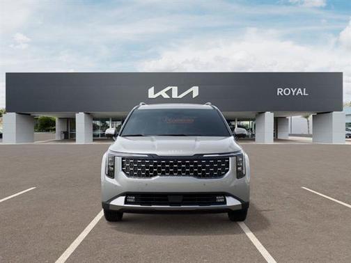 Ivory Silver 2026 Kia Carnival Hybrid SX