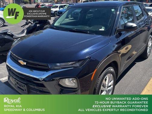 Midnight Blue Metallic 2021 Chevrolet Trailblazer LS