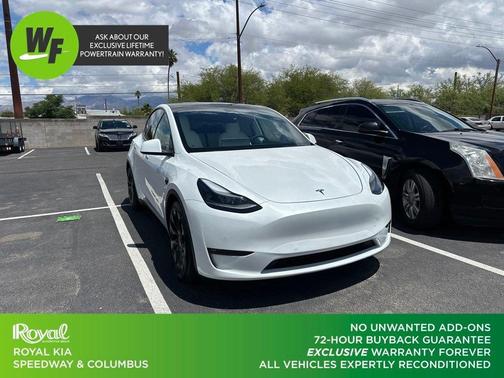White 2022 Tesla Model Y Performance