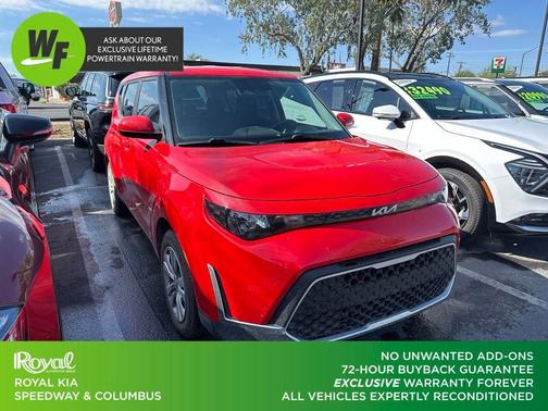 Inferno Red 2024 Kia Soul LX