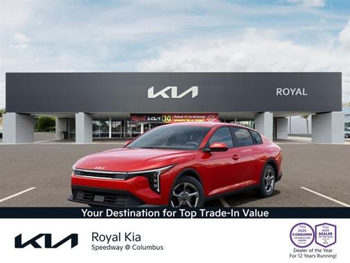 Currant Red 2026 Kia K4 LXS