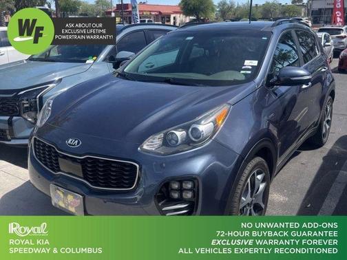 Pacific Blue 2019 Kia Sportage SX Turbo