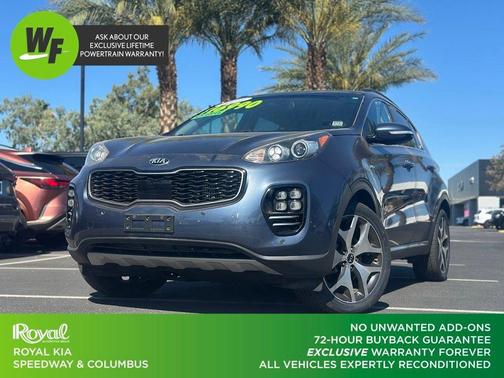 Pacific Blue 2019 Kia Sportage SX Turbo