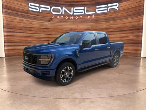 ATLAS BLUE METALLIC 2024 Ford F-150 STX