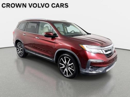 Scarlet Red 2021 Honda Pilot Touring 8-Passenger