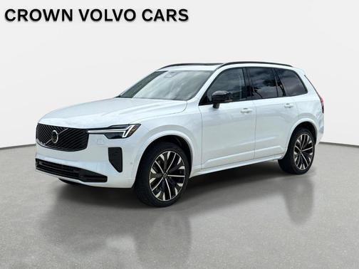 Crystal White 2026 Volvo XC90 B6 Ultra Dark Theme 6-Seater