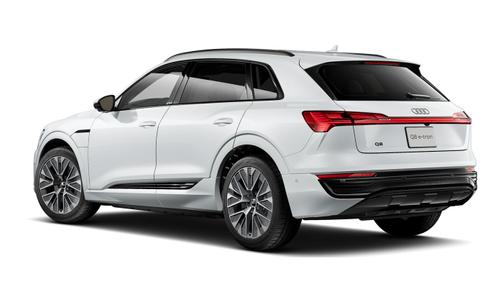 Glacier White Metallic 2024 Audi Q8 e-tron Prestige