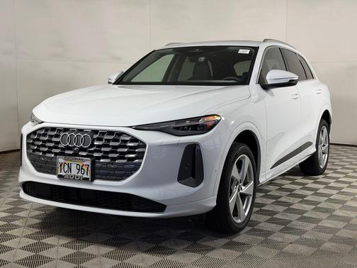 Glacier White 2025 Audi Q5 2.0T Premium Plus