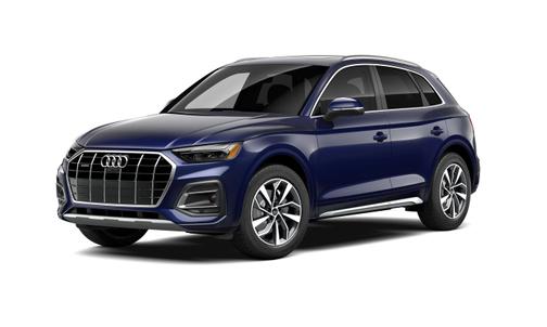 Blue Metallic 2021 Audi Q5 45 Premium Plus