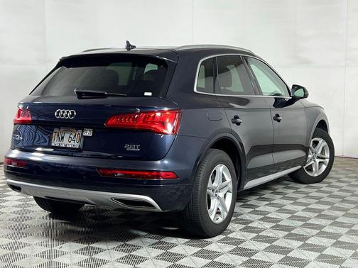 Moonlight Blue 2018 Audi Q5 2.0T Tech Premium