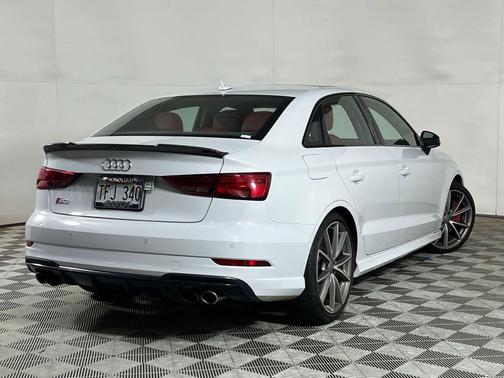 Glacier White Metallic 2017 Audi S3 2.0T Premium Plus
