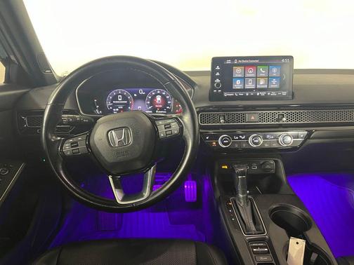 Morning Mist Metallic 2022 Honda Civic Sport Touring