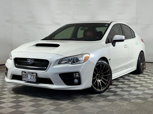 Crystal White Pearl 2016 Subaru WRX Premium