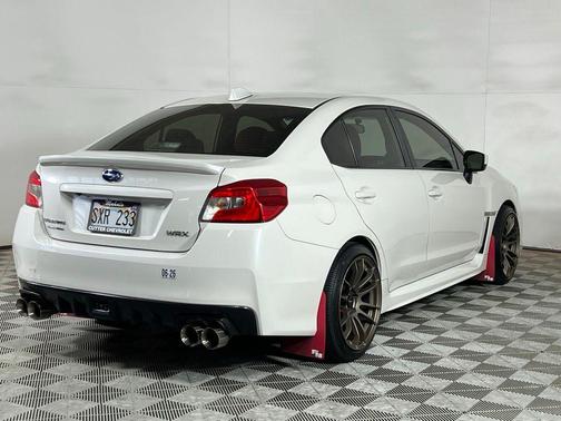 Crystal White Pearl 2016 Subaru WRX Premium