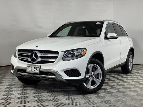 Polar White 2018 Mercedes-Benz GLC 300 Base SUV