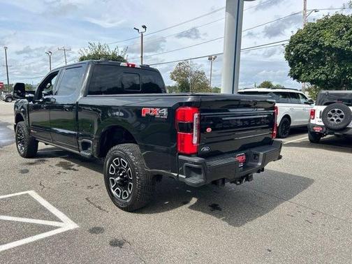 Black Metallic 2025 Ford F-350 Platinum