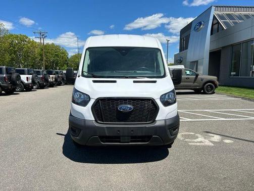 Oxford White 2025 Ford Transit-250 148 WB Medium Roof Cargo