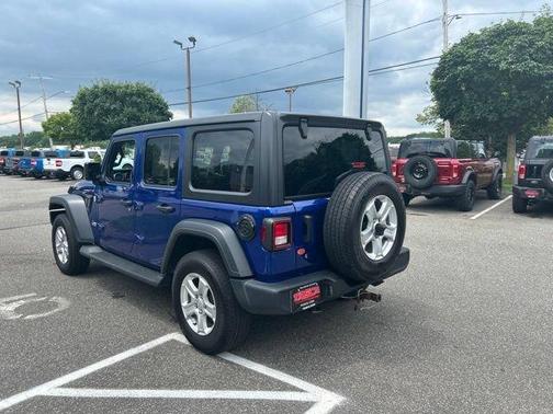 Ocean Blue Metallic 2020 Jeep Wrangler Unlimited Sport