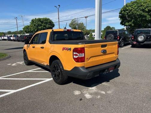Orange 2022 Ford Maverick XLT