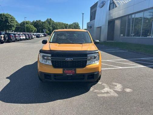 Orange 2022 Ford Maverick XLT
