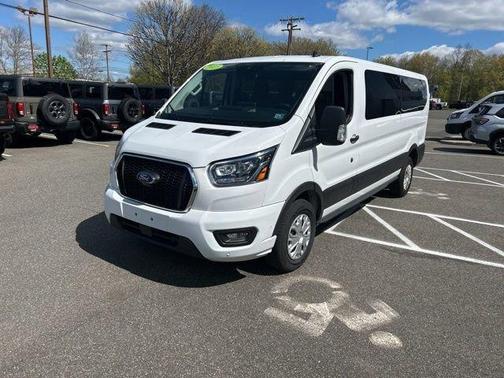 Oxford White 2023 Ford Transit-350 XLT