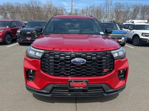 Rapid Red Metallic Tinted Clearcoat 2026 Ford Explorer ST