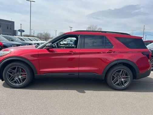 Rapid Red Metallic Tinted Clearcoat 2026 Ford Explorer ST