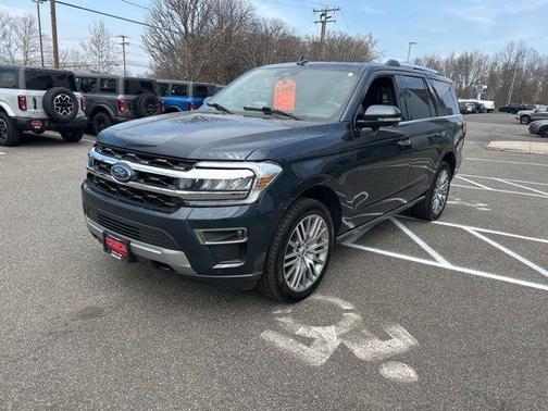 Blue Metallic 2023 Ford Expedition Limited