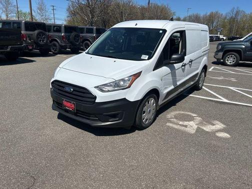 Frozen White 2020 Ford Transit Connect XL