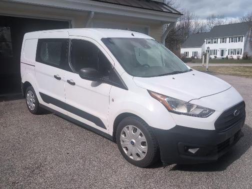 Frozen White 2020 Ford Transit Connect XL