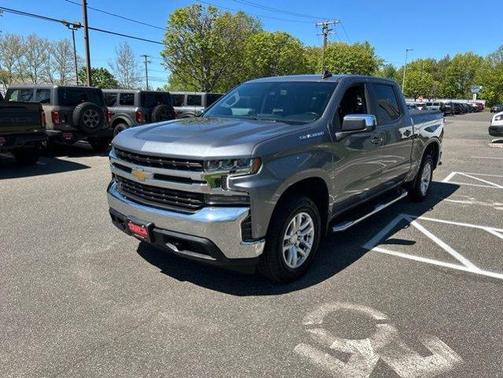 Satin Steel Metallic 2021 Chevrolet Silverado 1500 LT