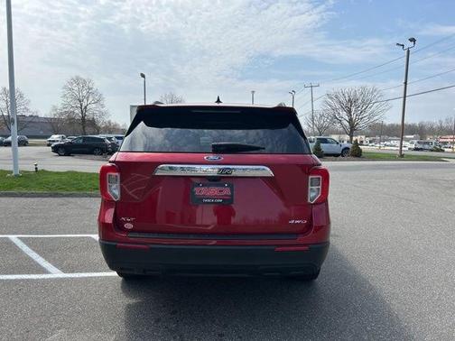 Red Metallic 2023 Ford Explorer XLT