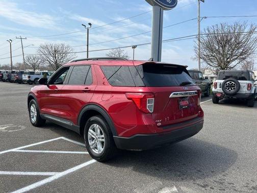 Red Metallic 2023 Ford Explorer XLT