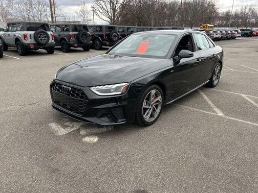 Mythos Black Metallic 2023 Audi A4 45 S line Premium Plus