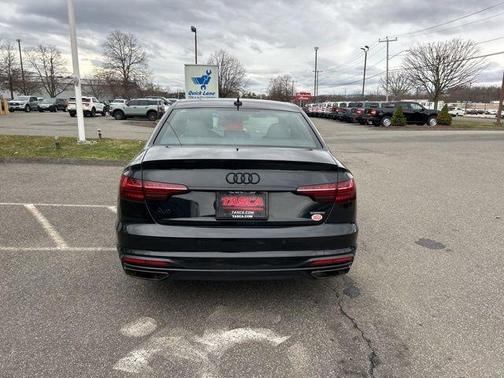 Mythos Black Metallic 2023 Audi A4 45 S line Premium Plus